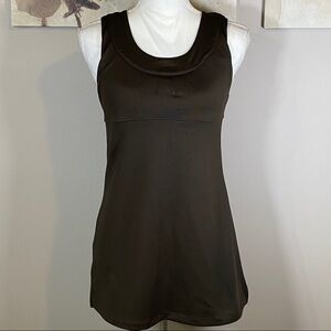 Athleta 34A Brown Gym Yoga Workout Tank Top